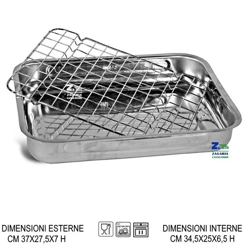 Teglia tegame 35x25 - teglia,