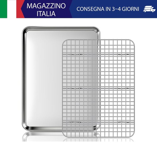 Teglia forno con griglia di - forno,