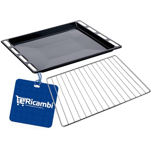 Leccarda nera griglia forno - nera,